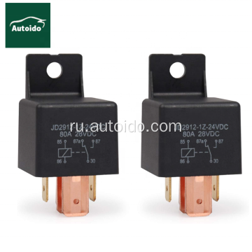 Реле автомобиля 5p 24V 80A RELAY ON/OFF JD2912